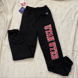 University of Utah champion sweatpants